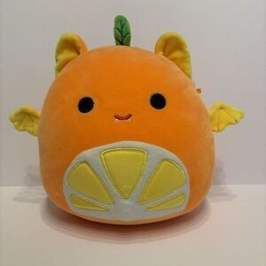 Squishmallow Barnet the‎ Orange Citrus Fruit Bat 12" Plush SDCC 2023 Exclusive